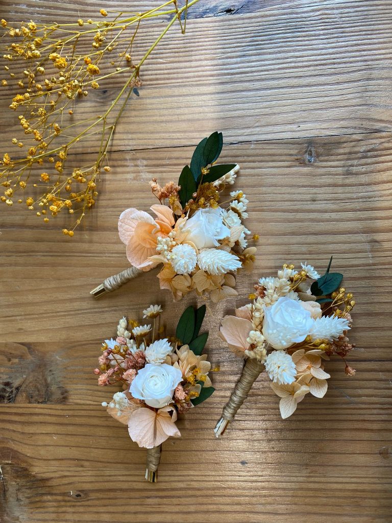 Boutenier, prendido de caballero, flores para el ojal_1