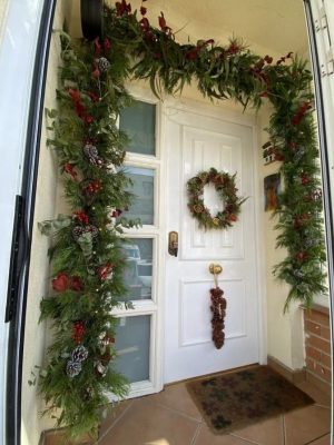 Como hacer una guirnalda rivas, talleres navidad.