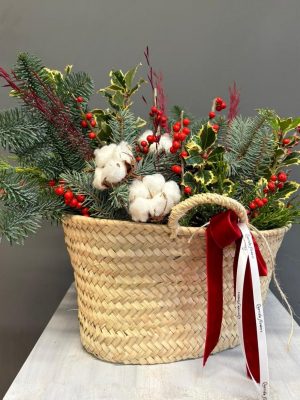 centros de navidad, adornos para mesas de navidad, regalos de navidad, floristeria en rivas